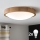 Brilagi - LED Plafon CARVALHO SLIM 2xE27/60W/230V dąb śr. 37 cm