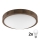 Brilagi - LED Plafon CARVALHO SLIM 2xE27/60W/230V dąb śr. 37 cm