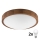 Brilagi - LED Plafon CARVALHO SLIM 2xE27/60W/230V dąb wiśnia śr. 37 cm