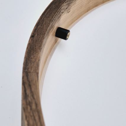 Brilagi - LED Plafon CARVALHO SLIM 3xE27/60W/230V dąb śr. 47 cm
