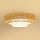Brilagi - LED Plafon CEDAR LUNETA LED/26W/230V beżowy/brązowy/kremowy
