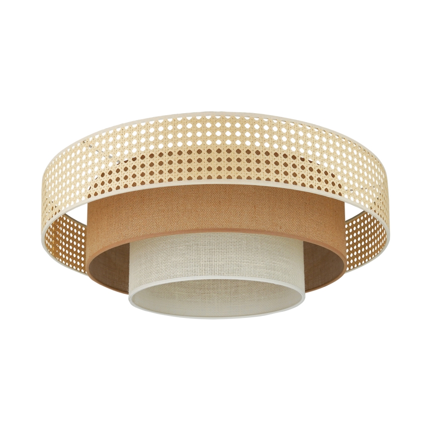 Brilagi - LED Plafon CEDAR LUNETA LED/26W/230V beżowy/brązowy/kremowy