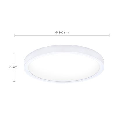 Brilagi - LED Plafon ESTELA LED/18W/230V biały
