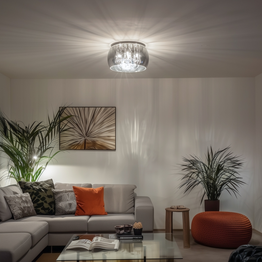Brilagi - LED Plafon kryształowy JEWEL 5xG9/42W/230V