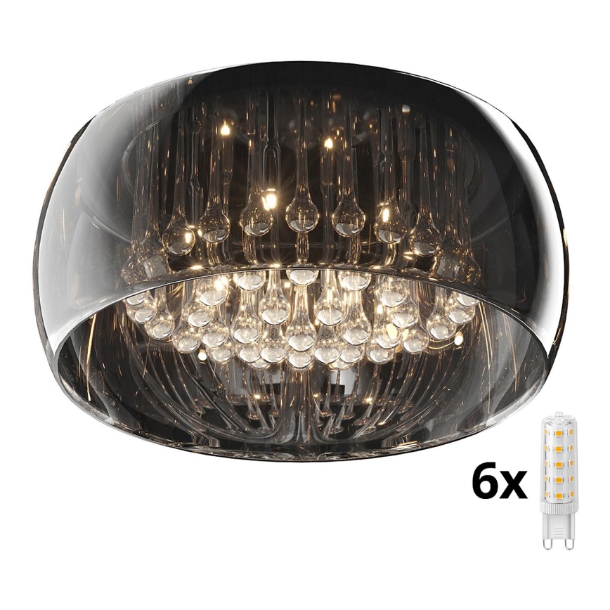 Brilagi - LED Plafon kryształowy JEWEL 6xG9/42W/230V