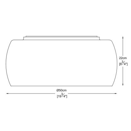 Brilagi - LED Plafon kryształowy JEWEL 6xG9/42W/230V