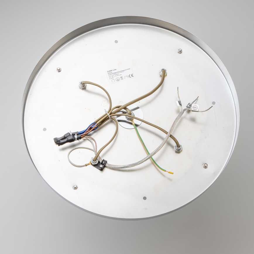 Brilagi - LED Plafon kryształowy MOZART 5xE14/40W/230V chrom błyszczący