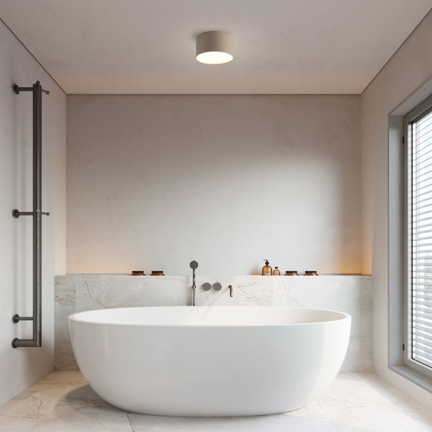 Brilagi - LED Oprawa sufitowa łazienkowa FORIS LED/9W/230V śr. 9 cm beżowa IP44 CRI 90