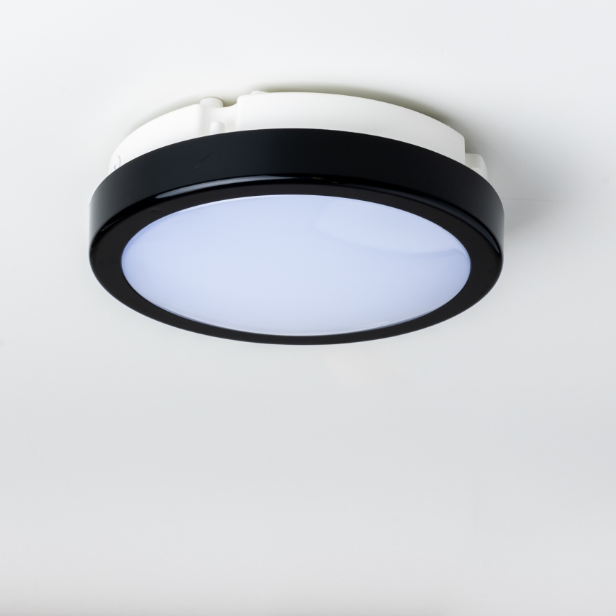 Brilagi - LED Plafon łazienkowy PERA LED/12W/230V śr. 18 cm IP65 czarny