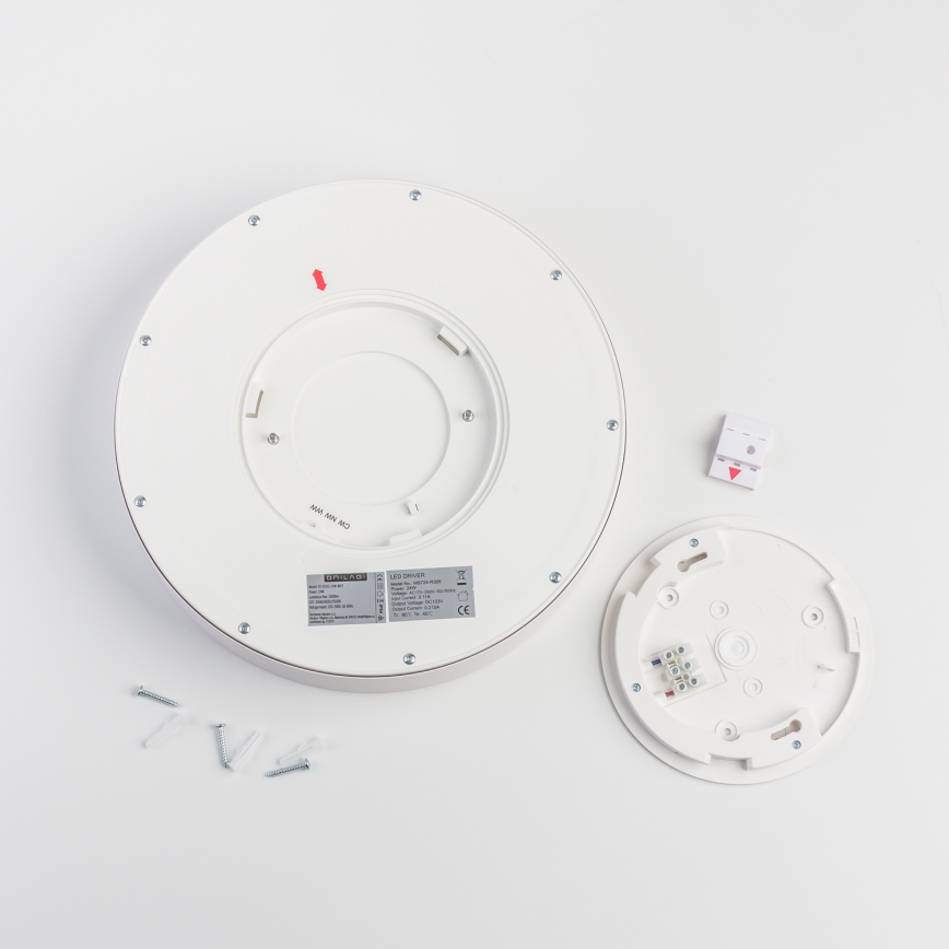 Brilagi - LED plafon łazienkowy POOL LED/24W/230V 3000/4000/5500K Ø 30 cm IP54 biały