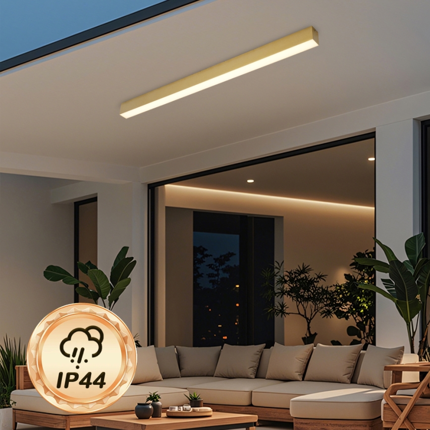 Brilagi - LED łazienkowa oprawa sufitowa SLEEKLINE LED/40W/230V 3000/4500/6000K złota IP44