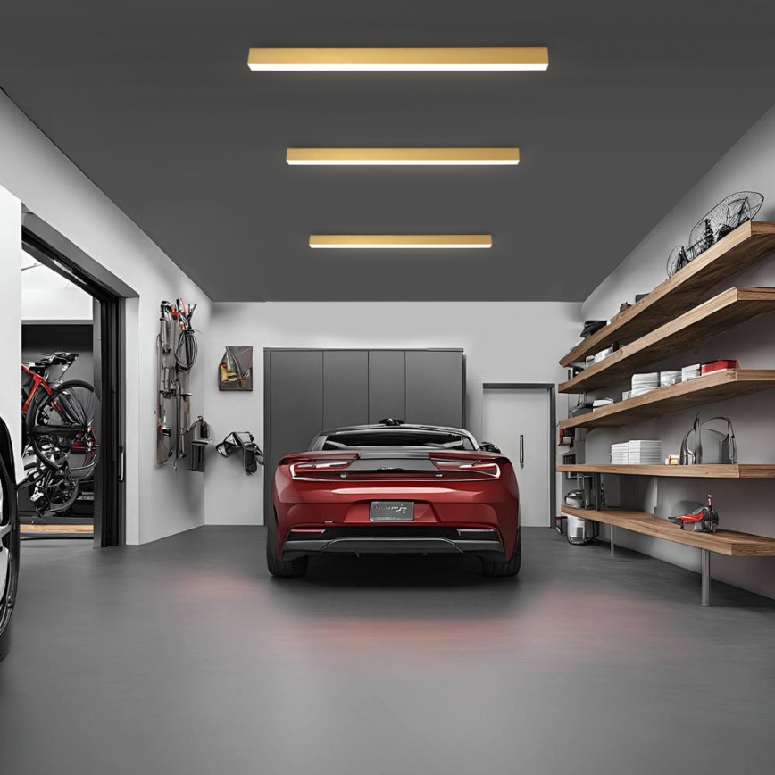 Brilagi - LED łazienkowa oprawa sufitowa SLEEKLINE LED/40W/230V 3000/4500/6000K złota IP44