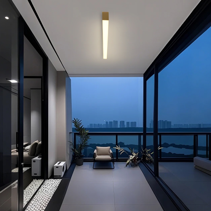 Brilagi - LED łazienkowa oprawa sufitowa SLEEKLINE LED/40W/230V 3000/4500/6000K złota IP44