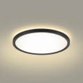 Brilagi - LED Plafon łazienkowy ULTRA SLIM LED/12W/230V śr. 22,5 cm czarny IP54