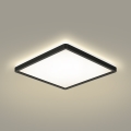 Brilagi - LED Plafon łazienkowy ULTRA SLIM LED/18W/230V 30x30 cm czarny IP54