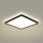 Brilagi - LED Plafon łazienkowy ULTRA SLIM LED/18W/230V 30x30 cm czarny IP54