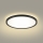 Brilagi - LED Plafon łazienkowy ULTRA SLIM LED/18W/230V śr. 30 cm czarny IP54