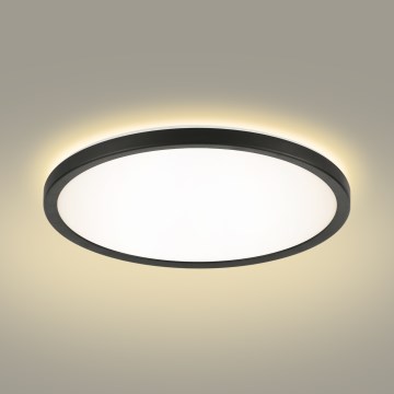 Brilagi - LED Plafon łazienkowy ULTRA SLIM LED/24W/230V śr. 42 cm czarny IP54