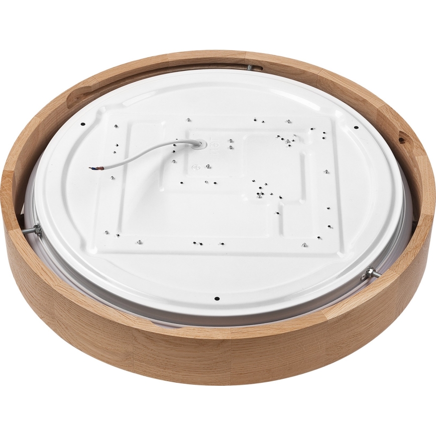 Brilagi - LED Plafon ściemnialny MANAROLA SMART LED/24W/230V 2700-6500K dąb śr. 41 cm Wi-Fi + pilot Tuya
