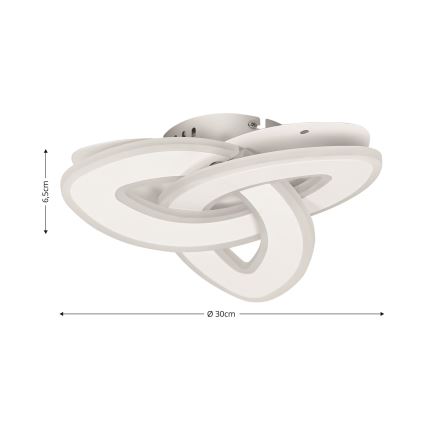 Brilagi - LED Plafon ściemnialny MODERN MINI LED/49W/230V 3000/4000/6000K 30x30 cm + zdalne sterowanie