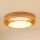 Brilagi - LED Plafon MONTANA BOHO LED/26W/230V śr. 60 cm brązowy