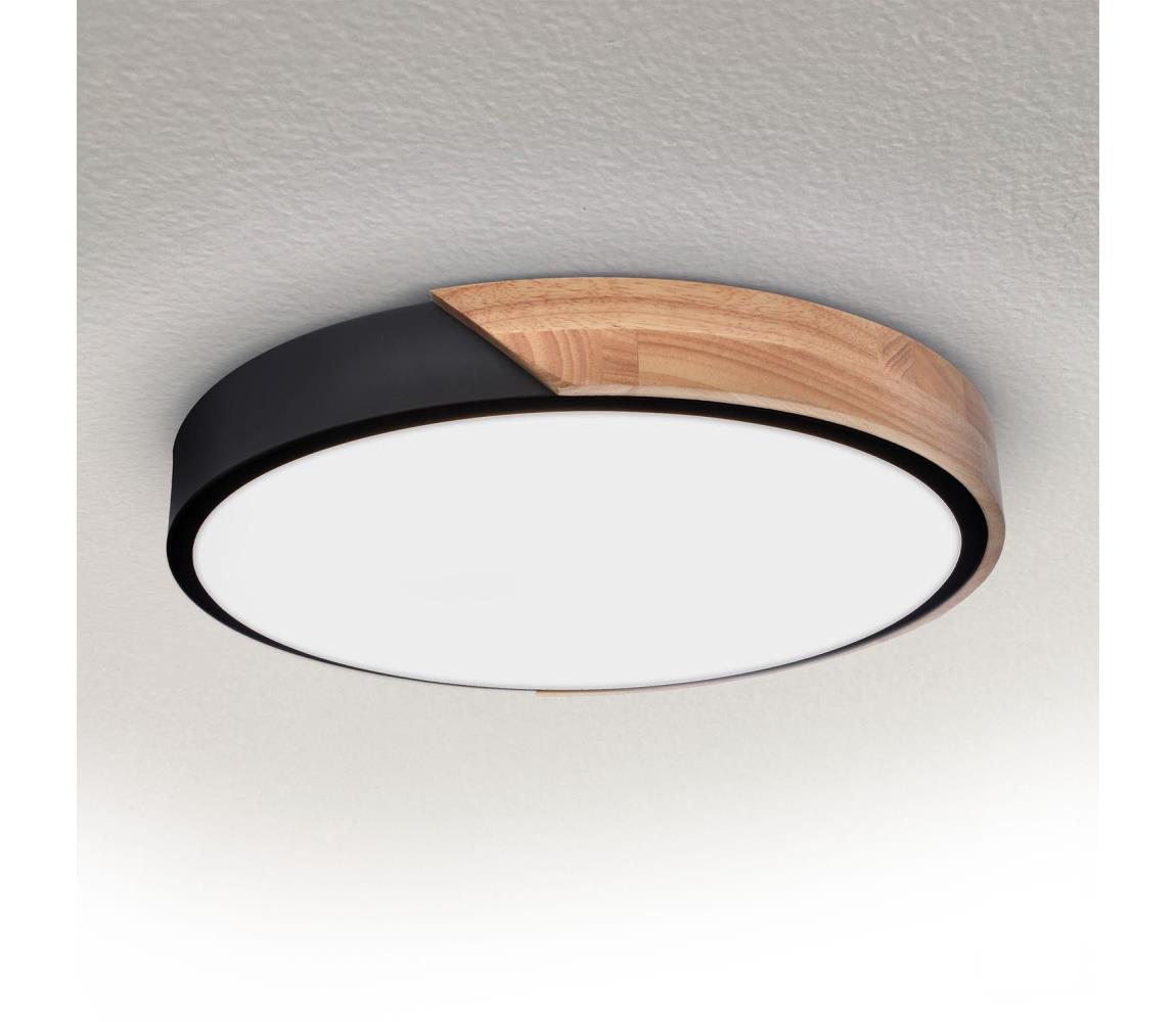 Brilagi - LED Plafon PILANA LED/24W/230V dąb śr. 30 cm