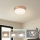 Brilagi - LED plafon POOL LED/24W/230V 3000/4000/6000K śr. 20 cm brązowy