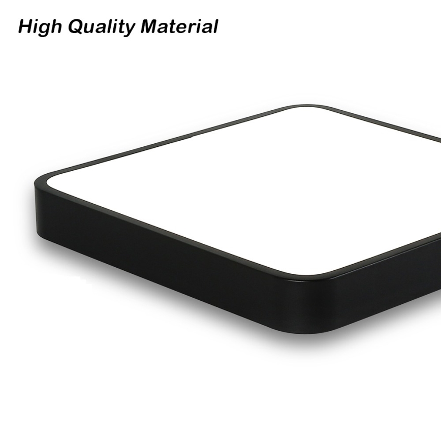 Brilagi - LED Plafon POOL LED/36W/230V 3000/4500/6000K 40x40 cm czarny