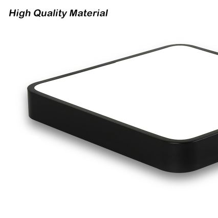 Brilagi - LED Plafon POOL LED/48W/230V 3000/4500/6000K 50x50 cm czarny
