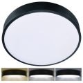 Brilagi - LED Plafon POOL LED/48W/230V 3000/4500/6000K śr. 40 cm czarny