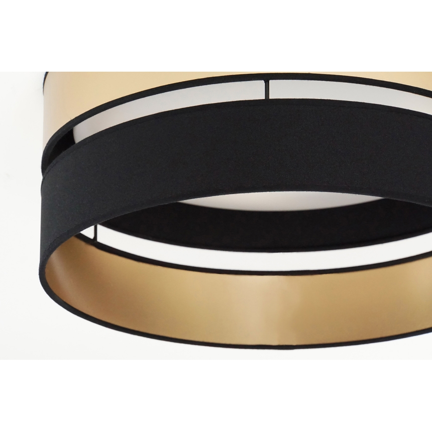 Brilagi - LED Plafon ROYAL LED/24W/230V śr. 45 cm czarny/złoty