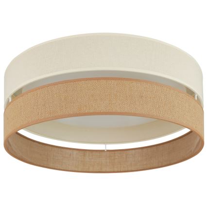 Brilagi - LED Plafon ROYAL YUTE LED/24W/230V śr. 45 cm beżowy/kremowy
