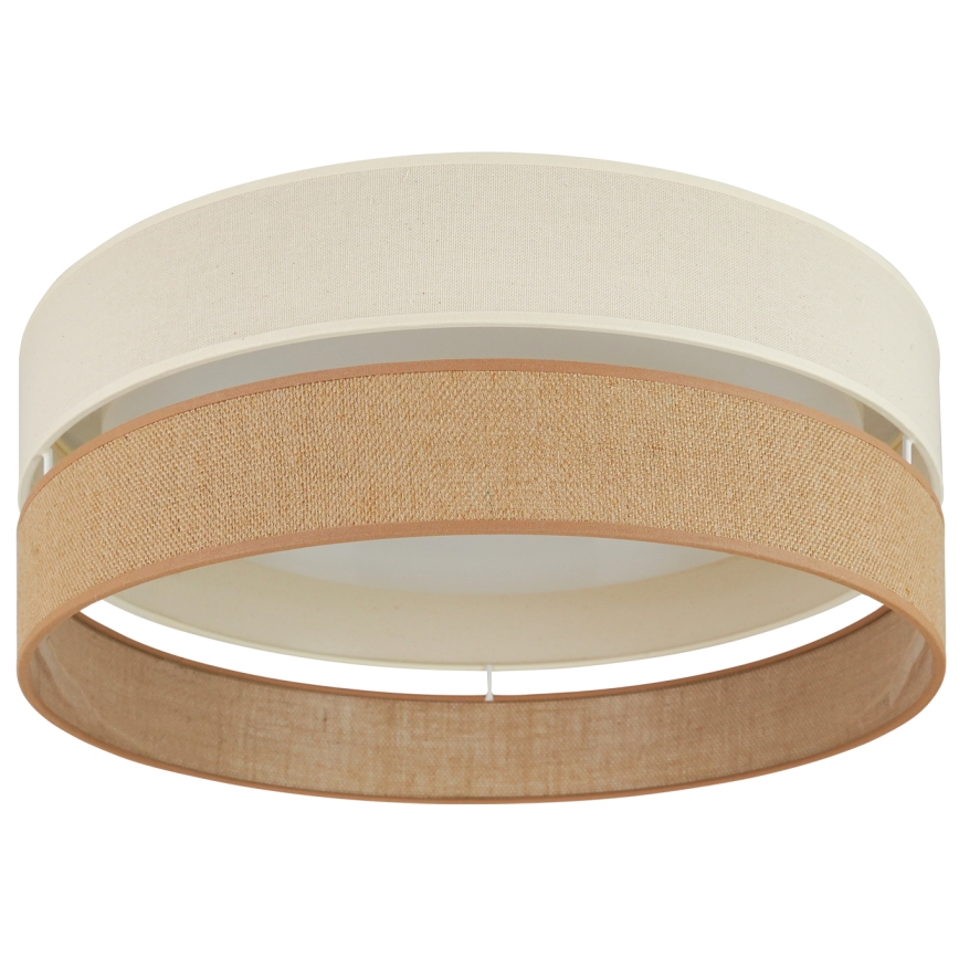 Brilagi - LED Plafon ROYAL YUTE LED/24W/230V śr. 45 cm beżowy/kremowy