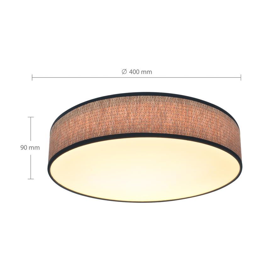 Brilagi - LED Plafon ściemnialny ADELA LED/48W/230V 3000-6500K śr. 40 cm + pilot zdalnego sterowania