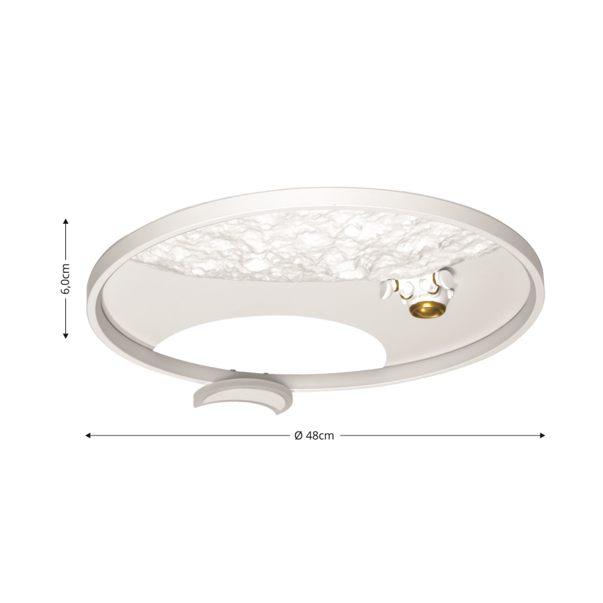 Brilagi - LED Plafon ściemnialny ASTRO LED/20W/230V 3000/4000/6000K + zdalne sterowanie