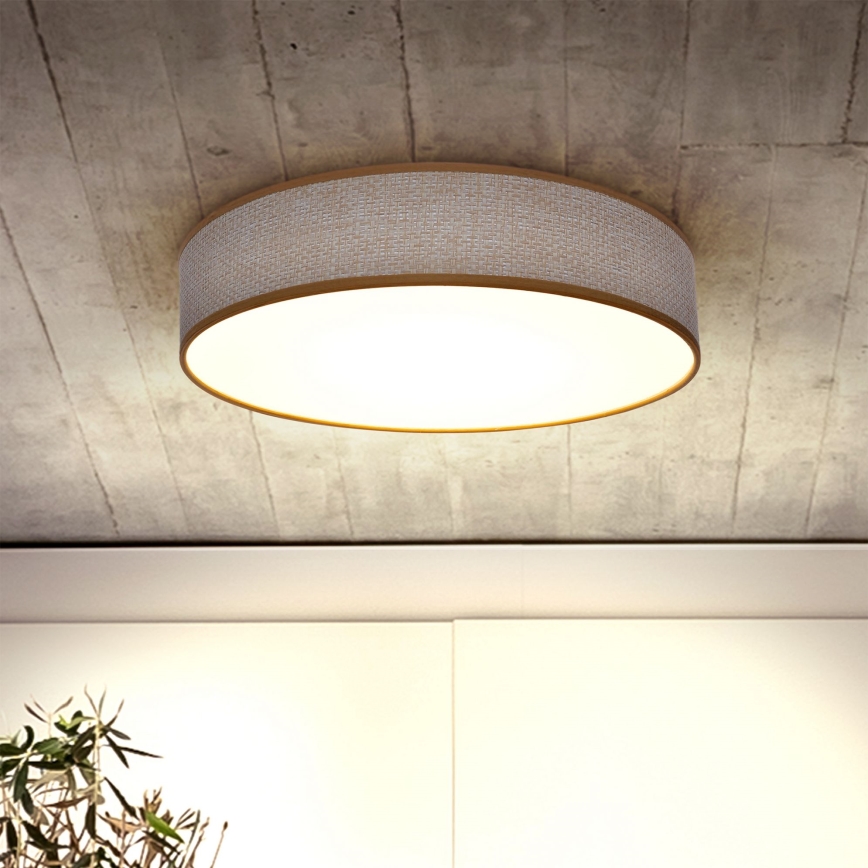 Brilagi - LED Plafon ściemnialny CARMEN LED/48W/230V 3000-6500K śr. 40 cm + pilot zdalnego sterowania