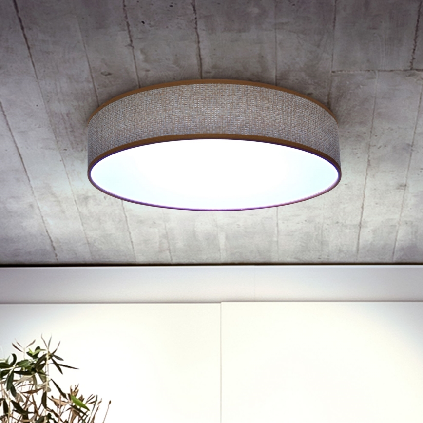 Brilagi - LED Plafon ściemnialny CARMEN LED/48W/230V 3000-6500K śr. 40 cm + pilot zdalnego sterowania