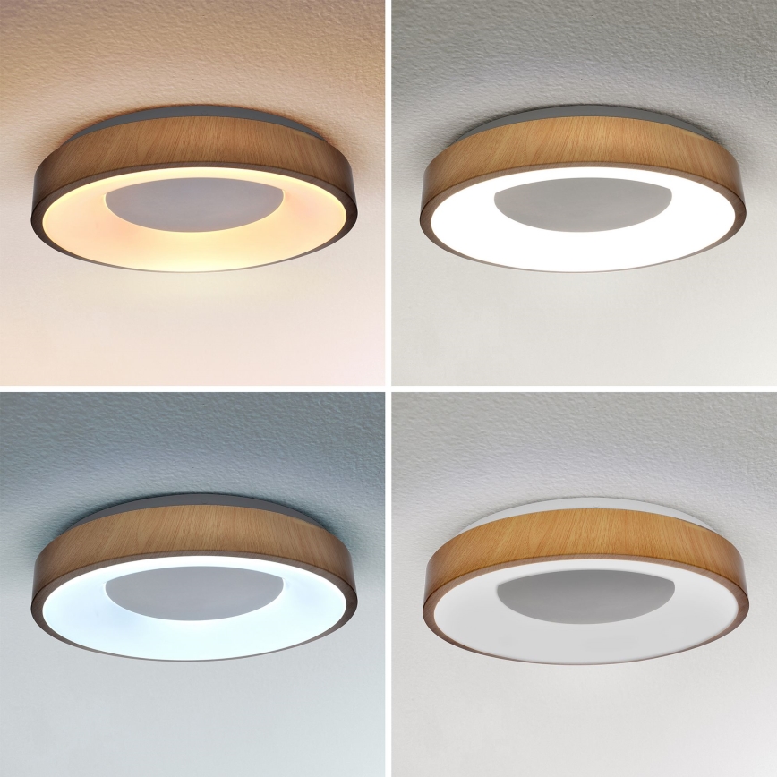 Brilagi - LED Plafon ściemnialny DORIA LED/48W/230V 3000-6500K śr. 39 cm + pilot zdalnego sterowania