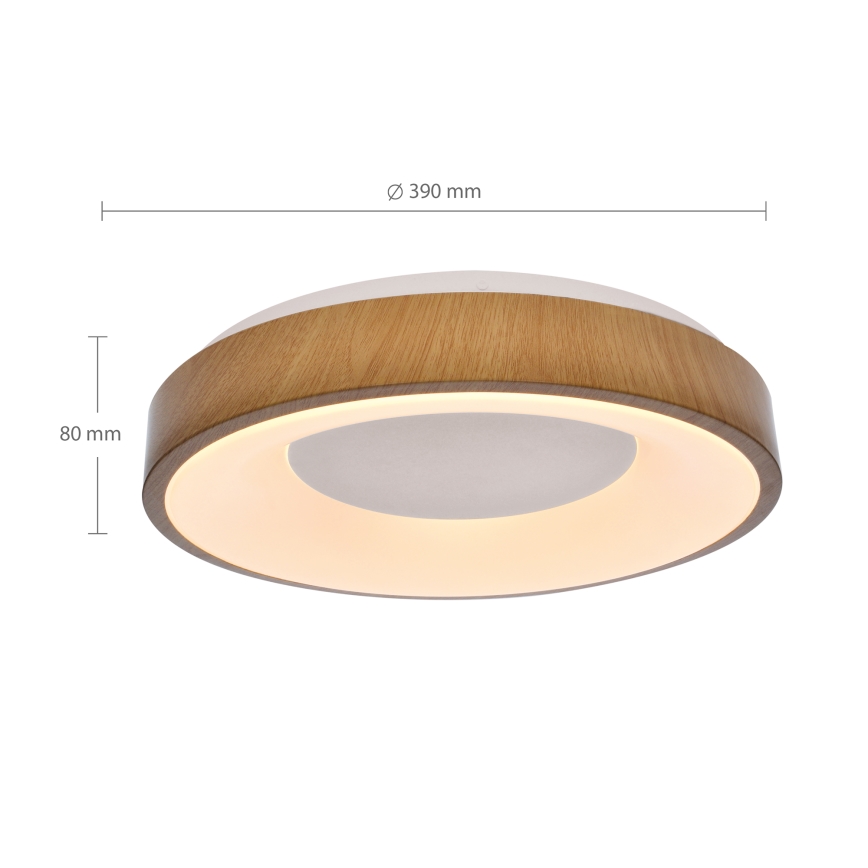 Brilagi - LED Plafon ściemnialny DORIA LED/48W/230V 3000-6500K śr. 39 cm + pilot zdalnego sterowania