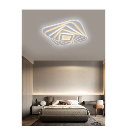 Brilagi - LED Plafon ściemnialny MODERN LED/210W/230V 2700-6500K 55x55 cm + pilot zdalnego sterowania
