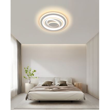 Brilagi - LED Plafon ściemnialny MODERN LED/60W/230V 2700-6500K śr. 50 cm + pilot zdalnego sterowania