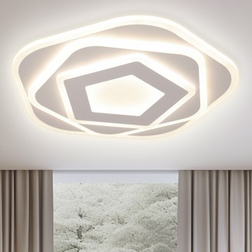 Brilagi - LED Plafon ściemnialny MODERN LED/64W/230V 2700-6500K + pilot zdalnego sterowania