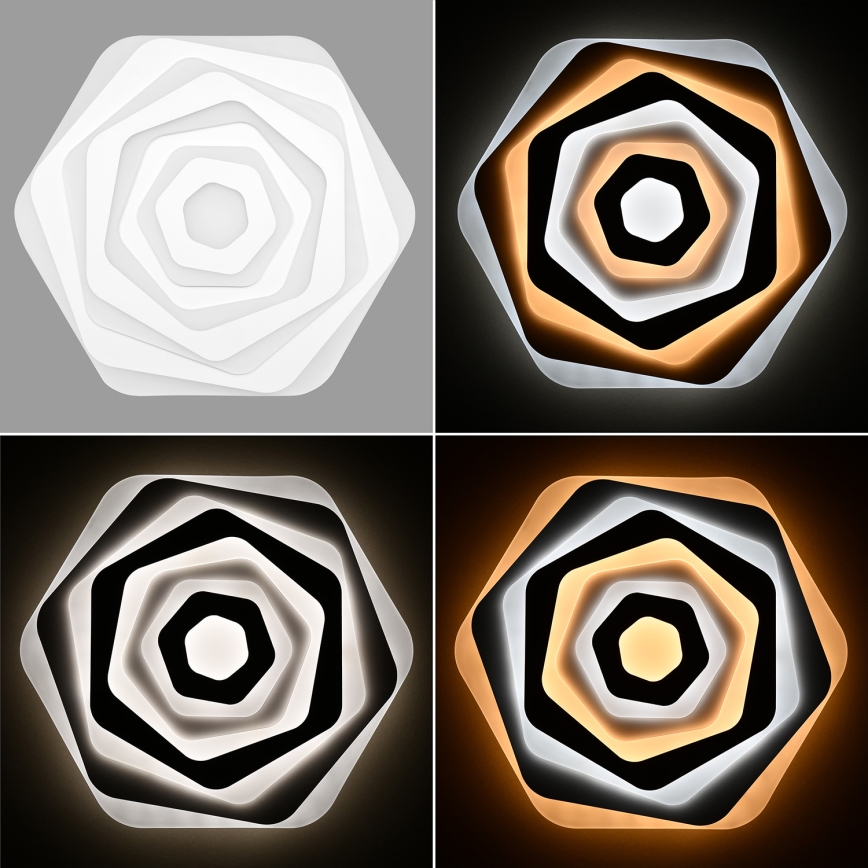 Brilagi - LED Plafon ściemnialny MODERN LED/85W/230V 2700-6500K śr. 53 cm + Pilot zdalnego sterowania