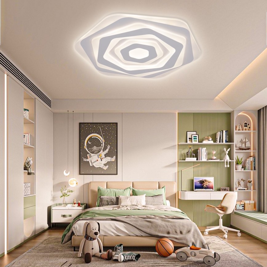 Brilagi - LED Plafon ściemnialny MODERN LED/85W/230V 2700-6500K śr. 53 cm + Pilot zdalnego sterowania