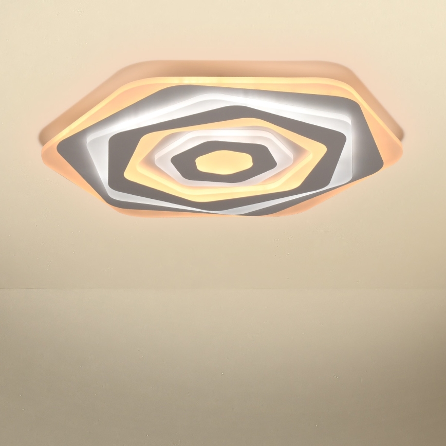 Brilagi - LED Plafon ściemnialny MODERN LED/85W/230V 2700-6500K śr. 53 cm + Pilot zdalnego sterowania