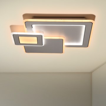 Brilagi - LED Plafon ściemnialny MODERN LED/93W/230V 2700-6500K 48,5x48,5 cm + pilot zdalnego sterowania