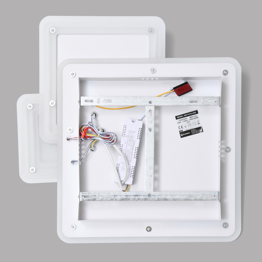 Brilagi - LED Plafon ściemnialny MODERN LED/93W/230V 2700-6500K 48,5x48,5 cm + pilot zdalnego sterowania