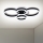 Brilagi - LED Plafon ściemnialny ORBITS LED/49W/230V 3000/4000/6000K + pilot zdalnego sterowania