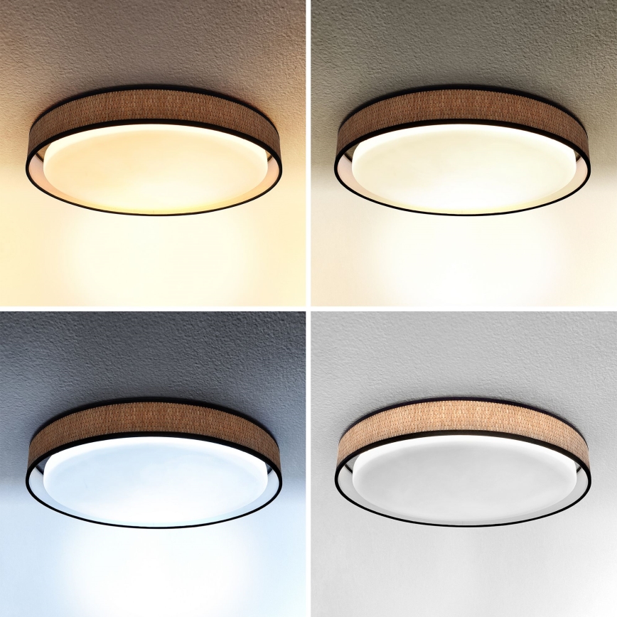Brilagi - LED Plafon ściemnialny PILAR LED/48W/230V 3000-6500K śr. 43 cm + pilot zdalnego sterowania