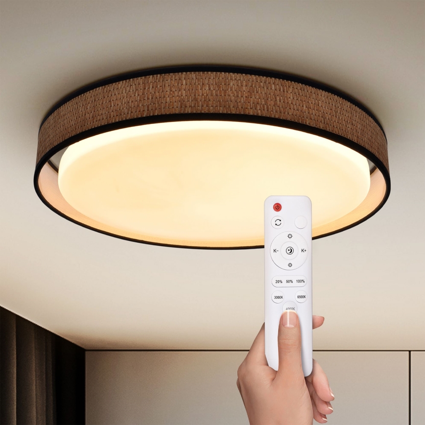 Brilagi - LED Plafon ściemnialny PILAR LED/48W/230V 3000-6500K śr. 43 cm + pilot zdalnego sterowania